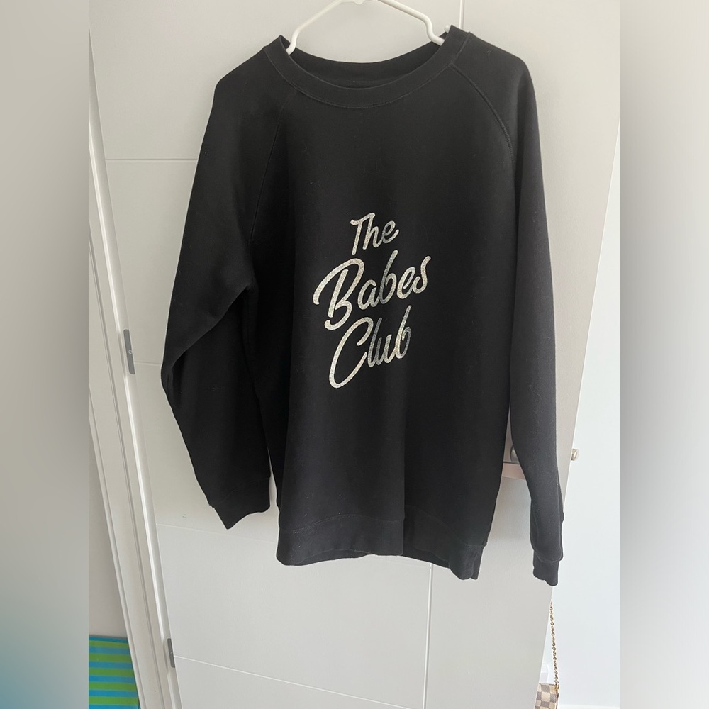Brunette The Label Black 'The Babes Club' Sweater